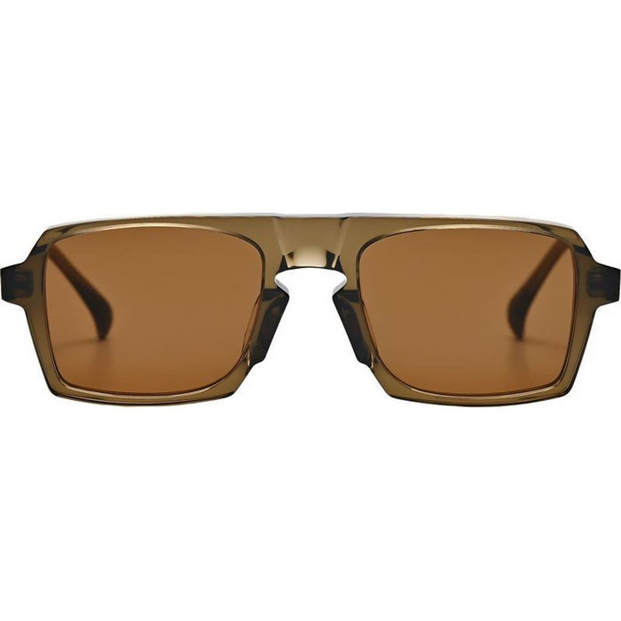 Lason Large, Khaki/Brown Lenses