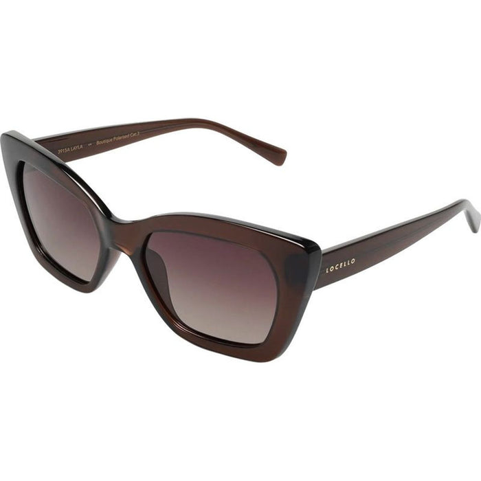 Layla, Nutshell/Brown Gradient Polarised Lenses