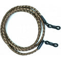 Leather Woven Cord, Gold