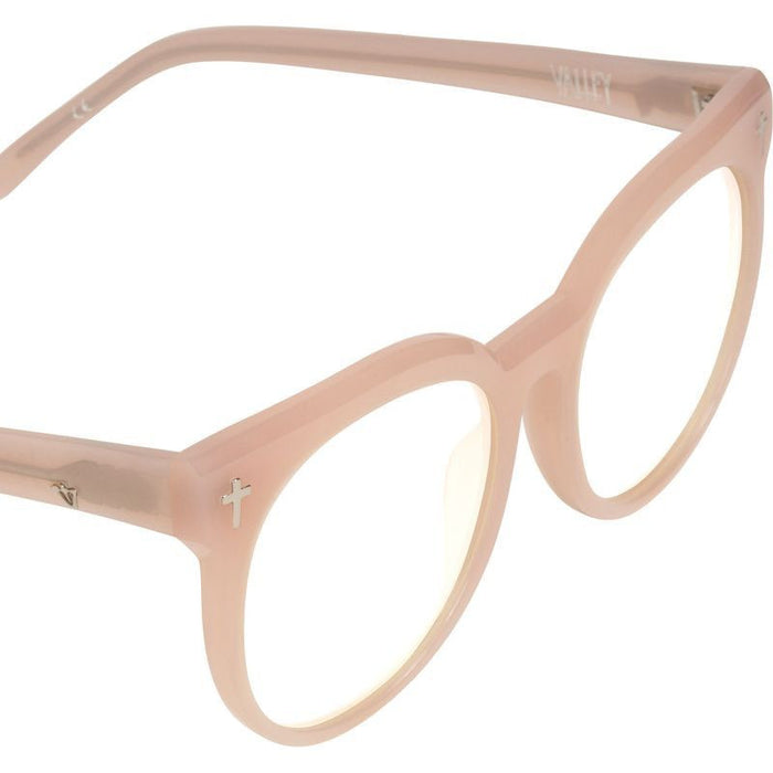 Leeches Blue Light Lenses, Baby Pink/Blue Light Lenses
