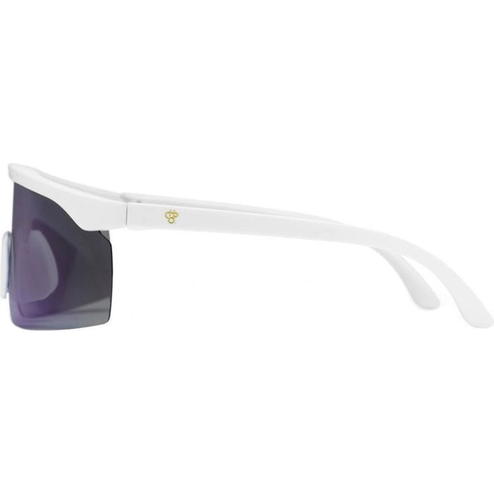 Lelle, White/Blue Mirror Polarised Lenses