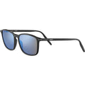 Lenwood, Shiny Black/555nm Blue Photochromic Polarised Glass Lenses