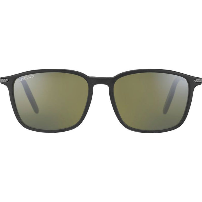 Lenwood, Matte Black/555nm Photochromic Polarised Glass Lenses