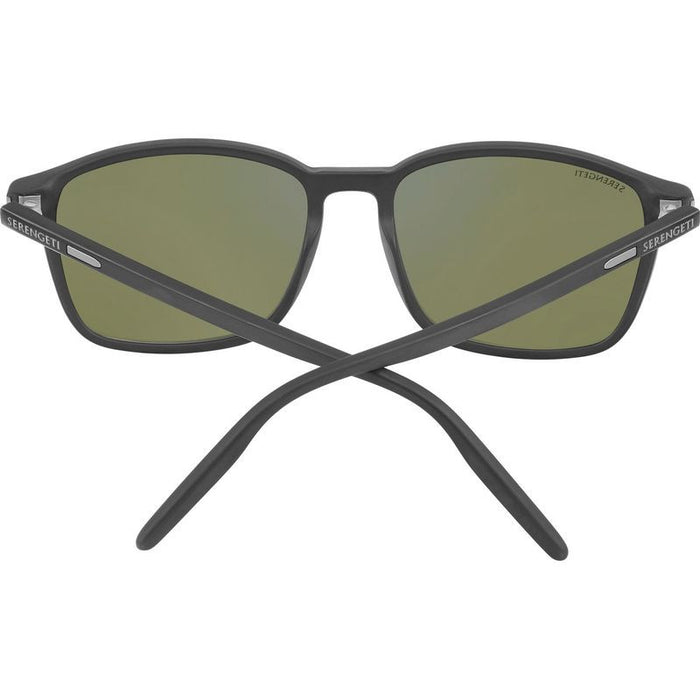 Lenwood, Matte Black/555nm Photochromic Polarised Glass Lenses