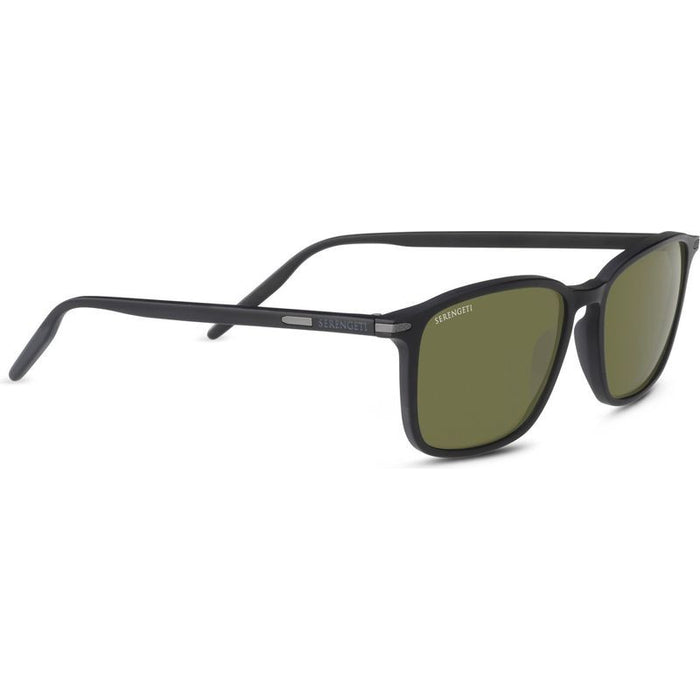 Lenwood, Matte Black/555nm Photochromic Polarised Glass Lenses