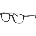 Leonard RX5393, Black/Clear Lenses 51 Eye Size