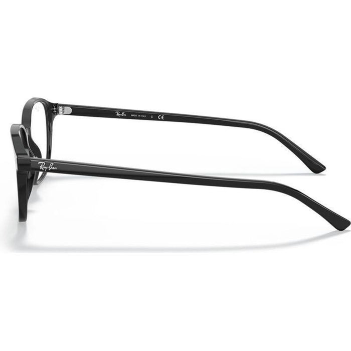 Leonard RX5393, Black/Clear Lenses 51 Eye Size