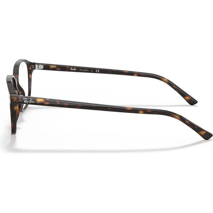 Leonard RX5393, Havana/Clear Lenses 51 Eye Size
