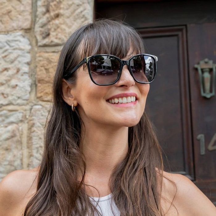 Leticia II, Black/Smoke Polarised Lenses
