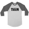 Let's Roll - Train, 3/4 Raglan Sleeve Unisex Shirt, Multiple Colors, Shipping Included