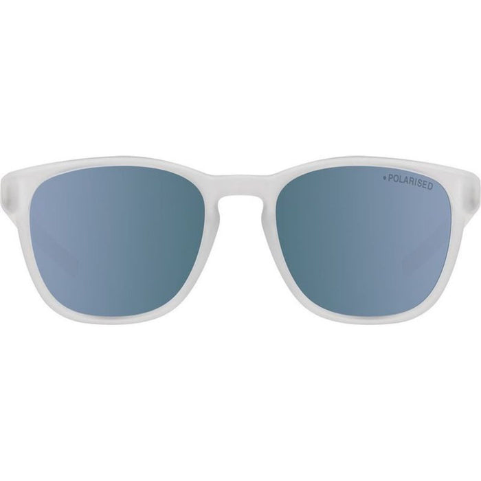 Lit, Satin Xtal Clear/Blue Flash Mirror Polarised Lenses