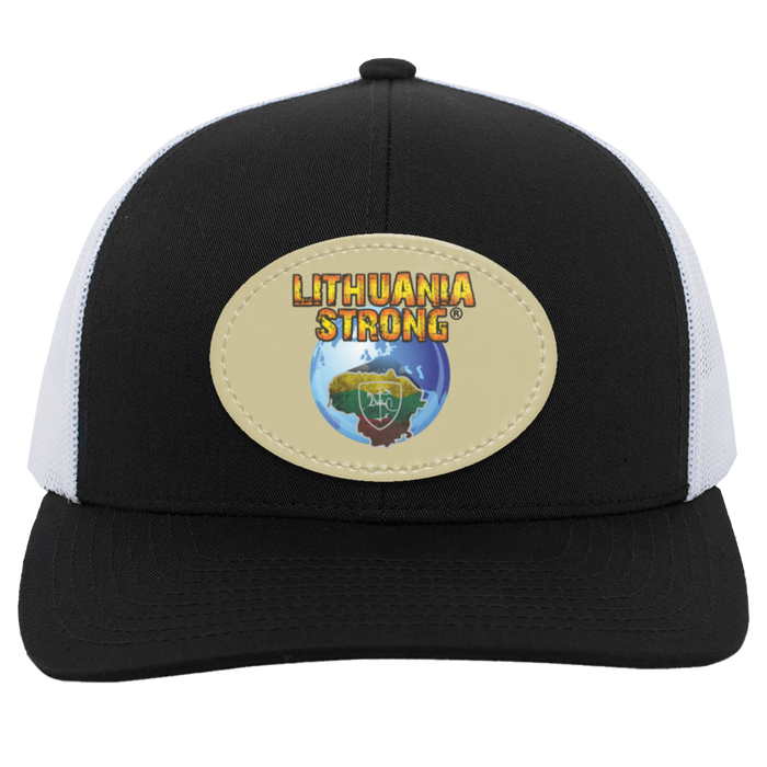 Lithuania Strong - Trucker Snap Back - Oval Patch