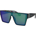 Live and Let Live, Matte Black/Green Mirror Polarised Lenses