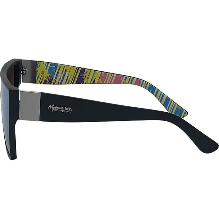 Live and Let Live, Matte Black/Ice Blue Mirror Polarised Lenses