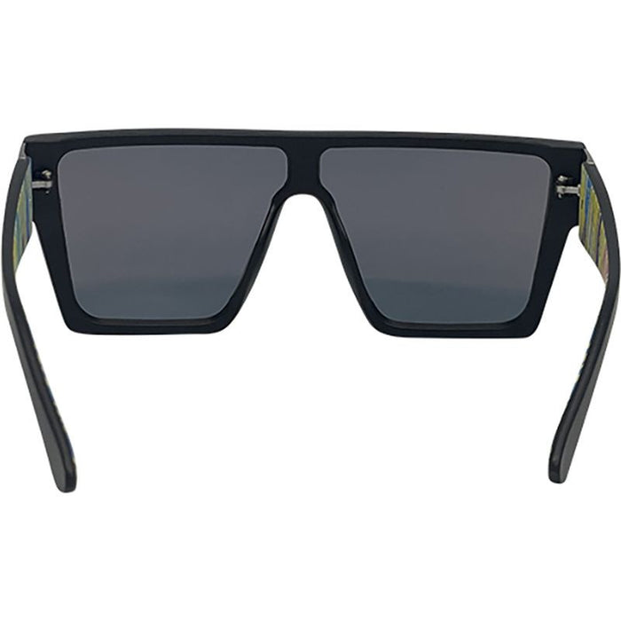 Live and Let Live, Matte Black/Ice Blue Mirror Polarised Lenses