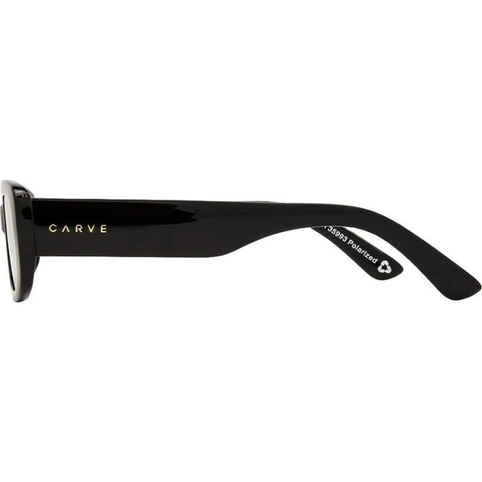 Lizbeth, Recycled Gloss Black/Grey Polarised Lenses