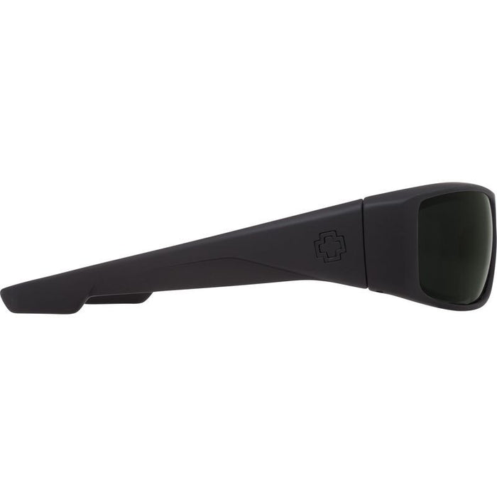 Logan, Soft Matte Black/Happy Grey Green Lenses