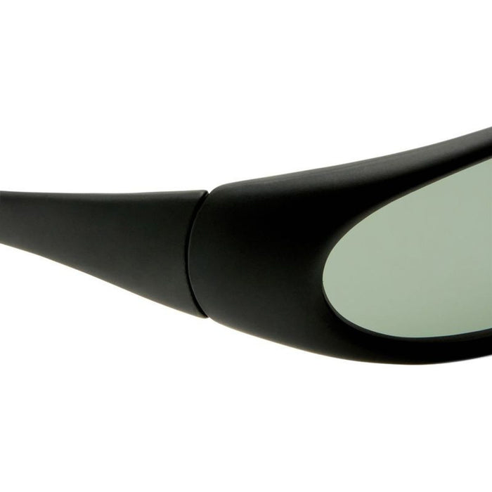 Logan, Black Rubber/Green Polarised Lenses