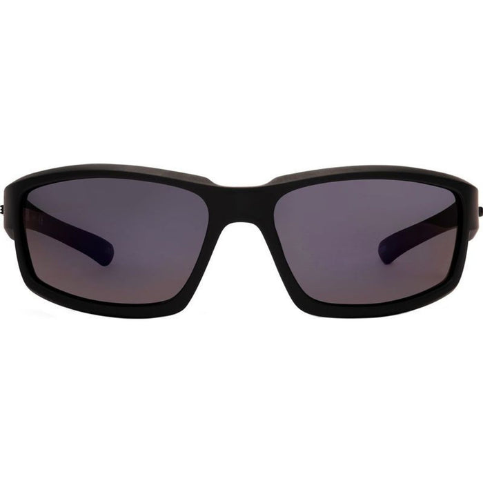 Long Tail, Matte Black/Blue Mirror Polarised Lenses