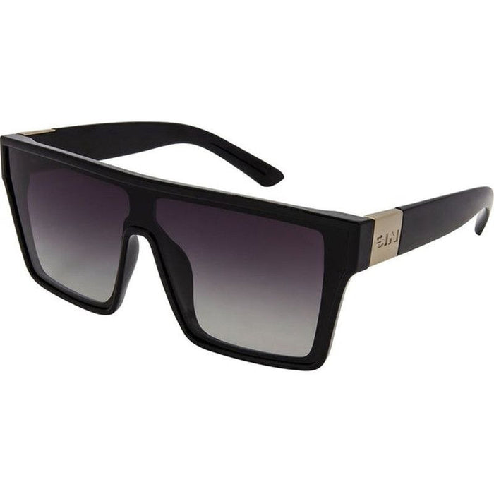 Loose Cannon, Shiny Black/Smoke Gradient Polarised Lenses
