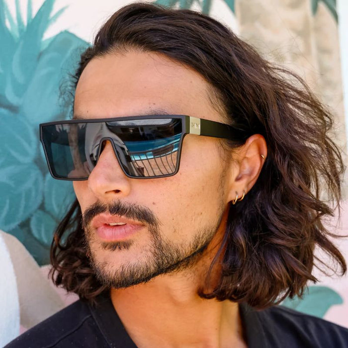 Loose Cannon, Shiny Black/Smoke Gradient Polarised Lenses