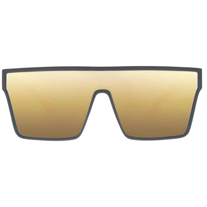 Loose Cannon, Matte Black/Gold Flash Mirror Polarised Lenses