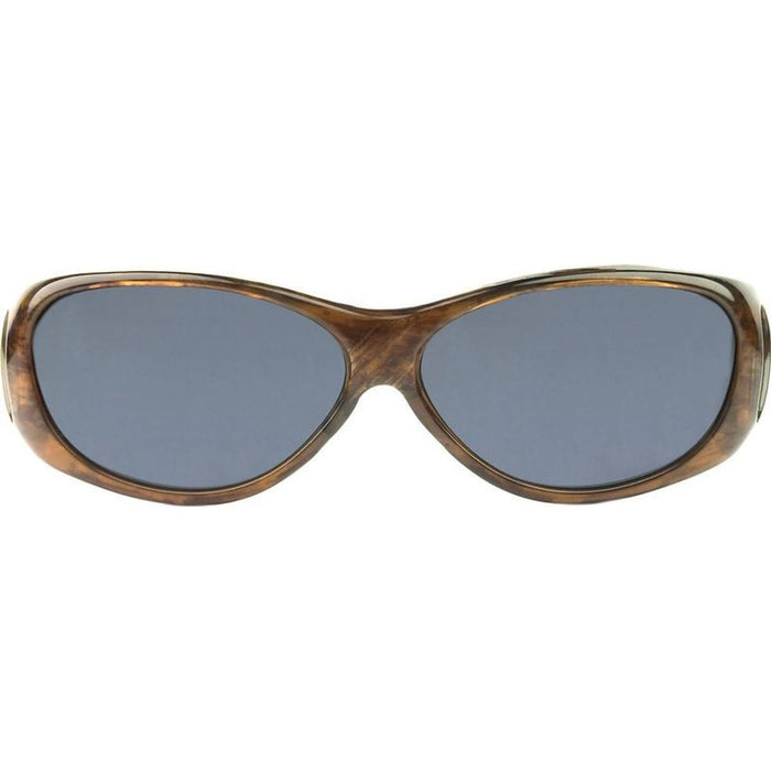 Lotus, Brushed Horn/Grey Polarised Lenses