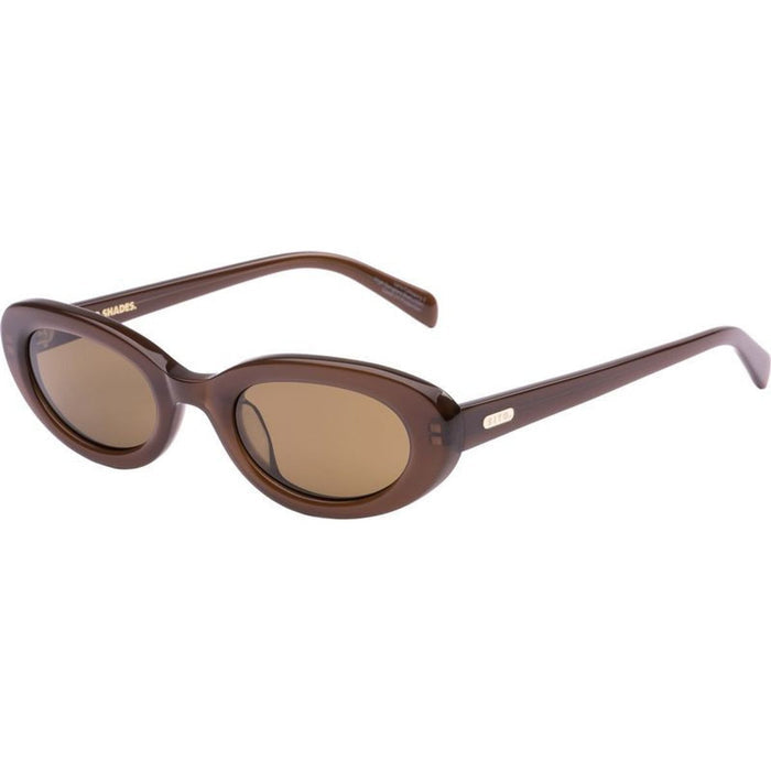 Lourdes, Milky Coco/Brown Polarised Lenses