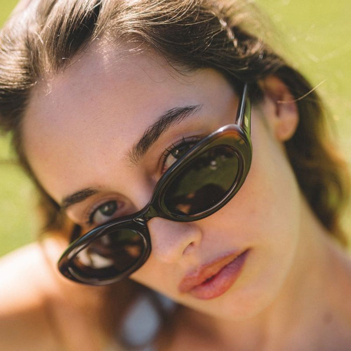Lourdes, Milky Coco/Brown Polarised Lenses
