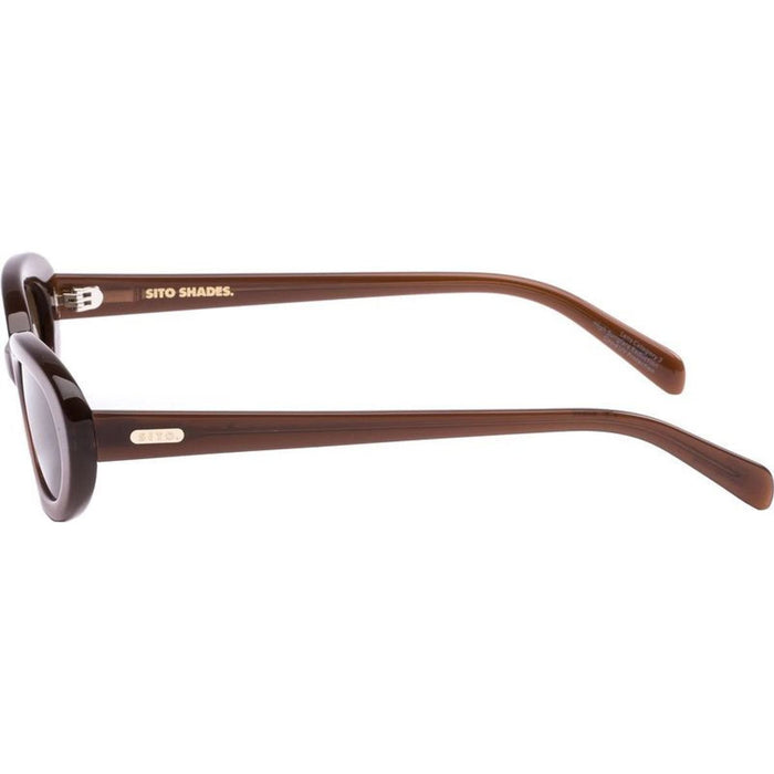 Lourdes, Milky Coco/Brown Polarised Lenses