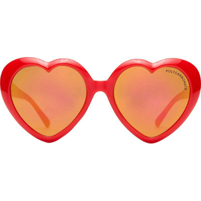 Lovebird - Kids, Red/Red Mirror Lenses