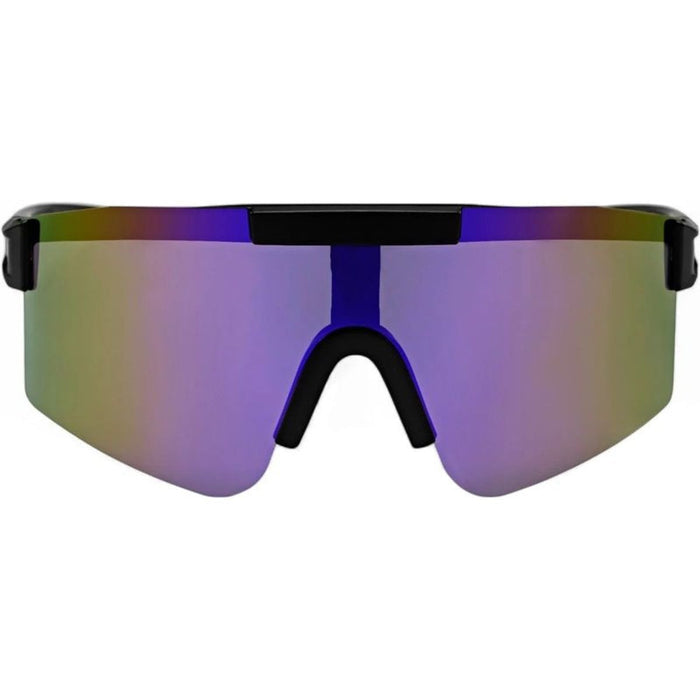 Luca, Black/Purple Mirror Polarised Lenses