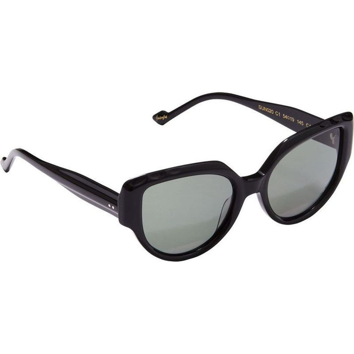 Lyla, Black/Green Lenses