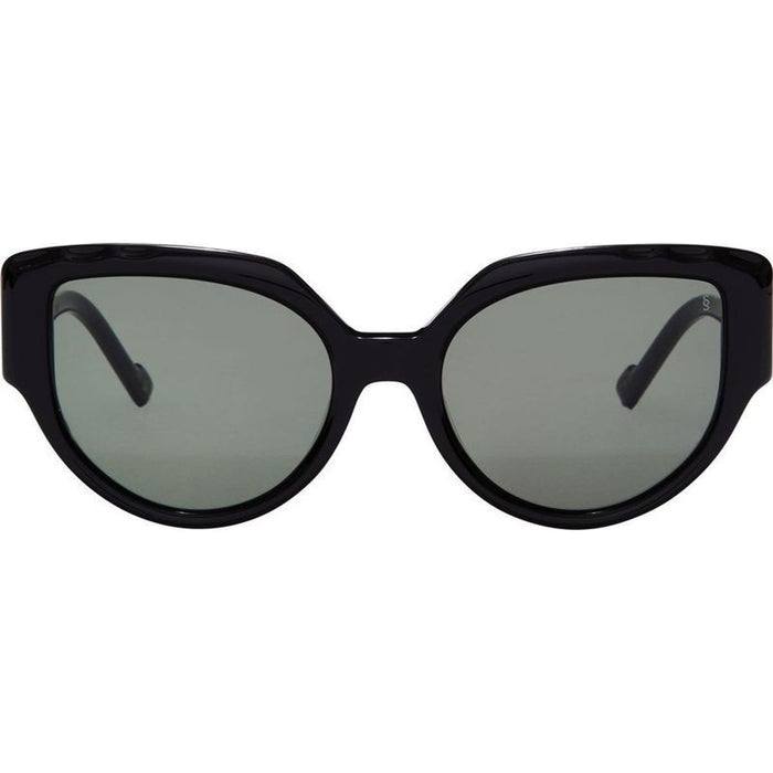 Lyla, Black/Green Lenses