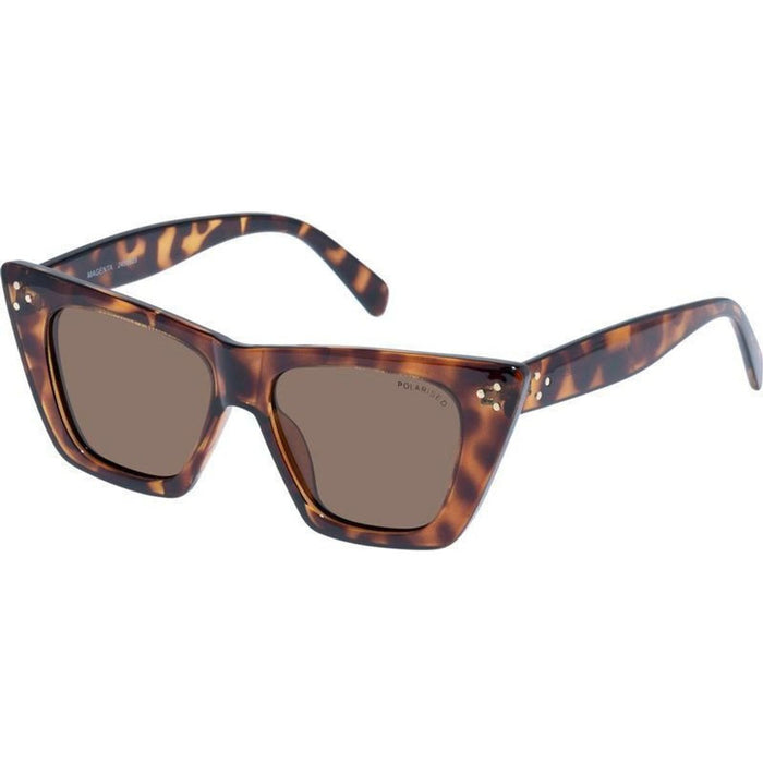 Magenta, Dark Tort/Brown Polarised Lenses