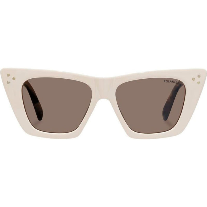 Magenta, Ivory and Dark Tort/Brown Polarised