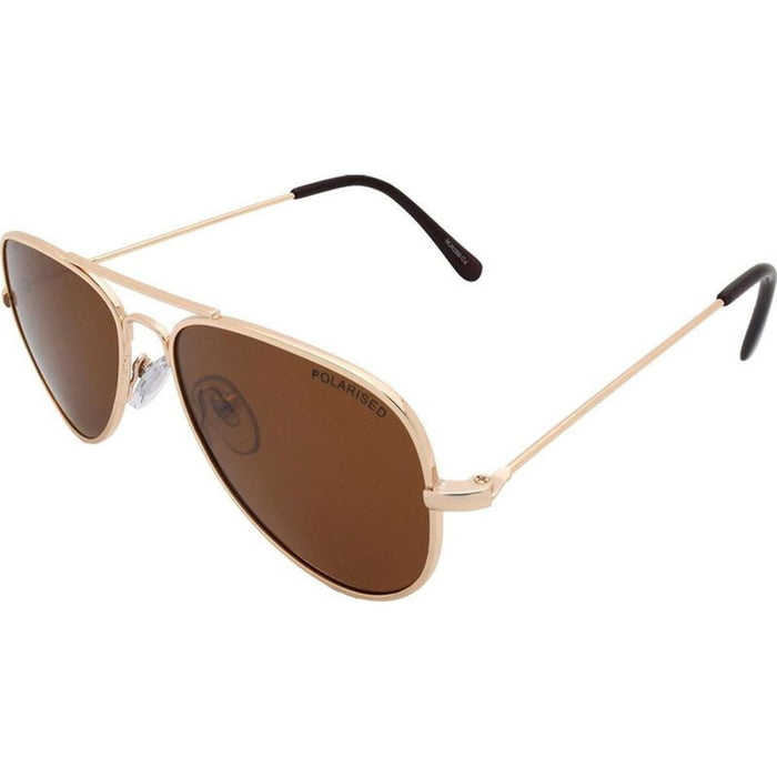 Mangrove Jacks Kids 059, Gold/Dark Brown Polarised Lenses