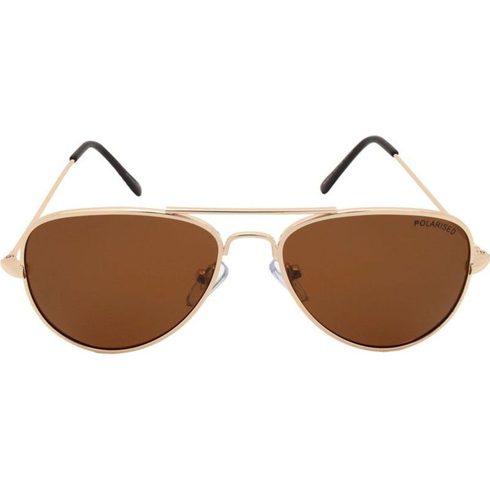 Mangrove Jacks Kids 059, Gold/Dark Brown Polarised Lenses