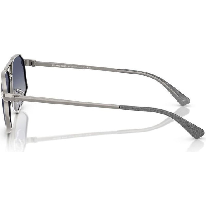 Mar Vista MK1167, Shiny Gunmetal/Blue Gradient Lenses