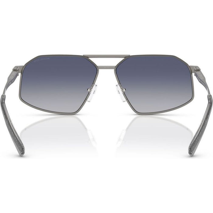 Mar Vista MK1167, Shiny Gunmetal/Blue Gradient Lenses