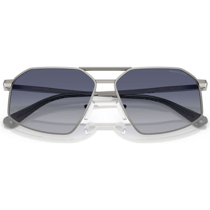 Mar Vista MK1167, Shiny Gunmetal/Blue Gradient Lenses