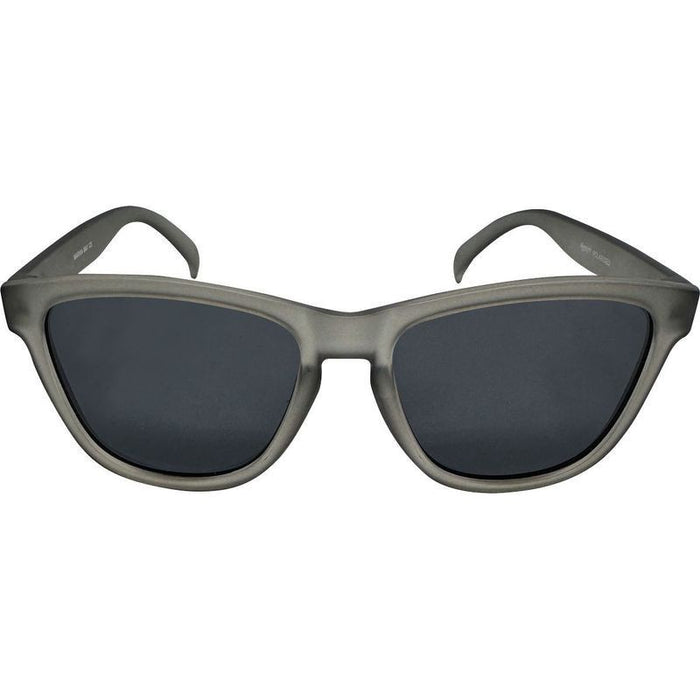 Marina Bay, Matte Crystal Grey/Smoke Polarised Lenses