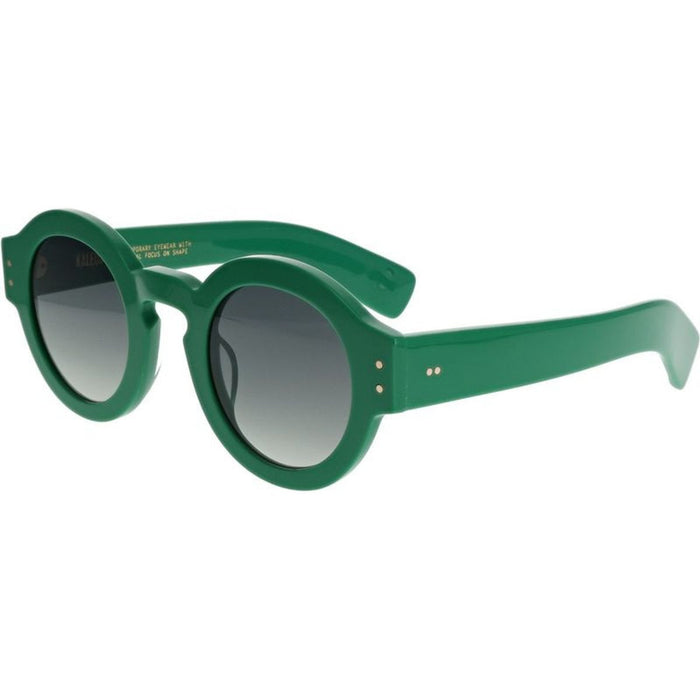 Martin, Monochrome Green/Grey Gradient Lenses