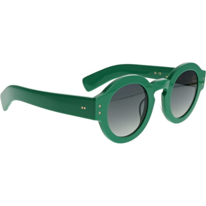 Martin, Monochrome Green/Grey Gradient Lenses