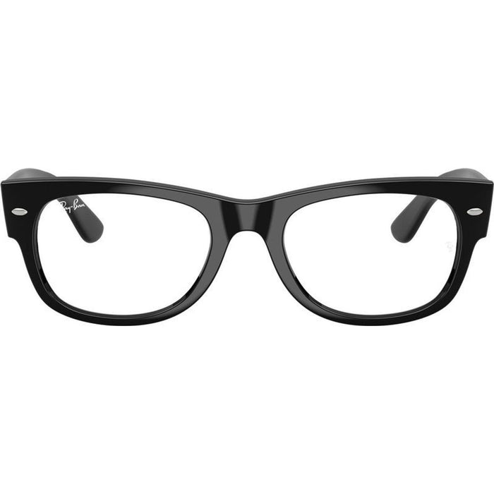 Mega Wayfarer II RX0832V, Black/Clear Lenses