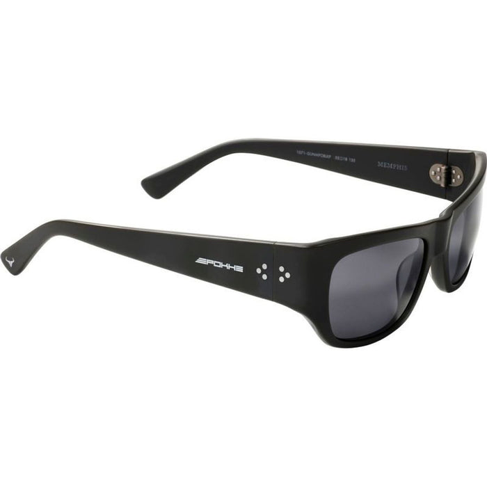 Memphis, Memphis x Occy Polished Gunmetal/Black Polarised Lenses
