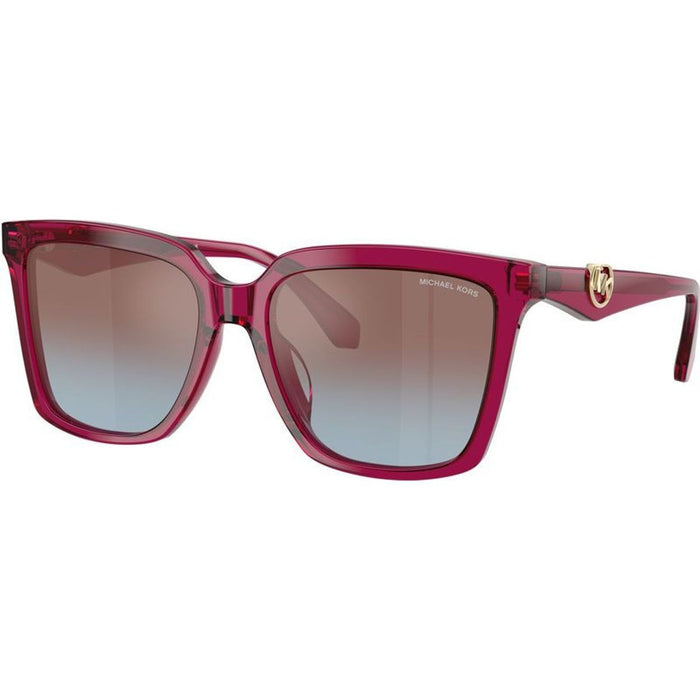 Menaggio MK2256U, Transparent Plum/Purple Blue Gradient Lenses 55 Eye Size