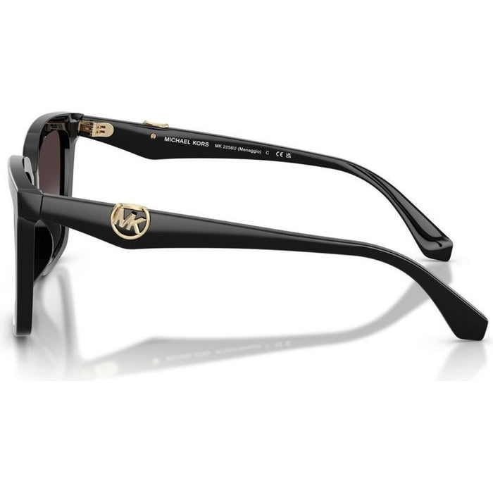 Menaggio MK2256U, Black/Light Grey Gradient Lenses 55 Eye Size