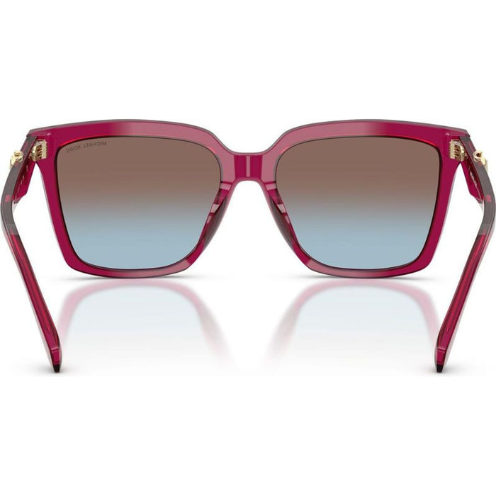 Menaggio MK2256U, Transparent Plum/Purple Blue Gradient Lenses 55 Eye Size