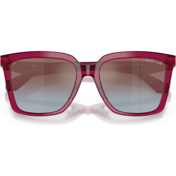 Menaggio MK2256U, Transparent Plum/Purple Blue Gradient Lenses 55 Eye Size